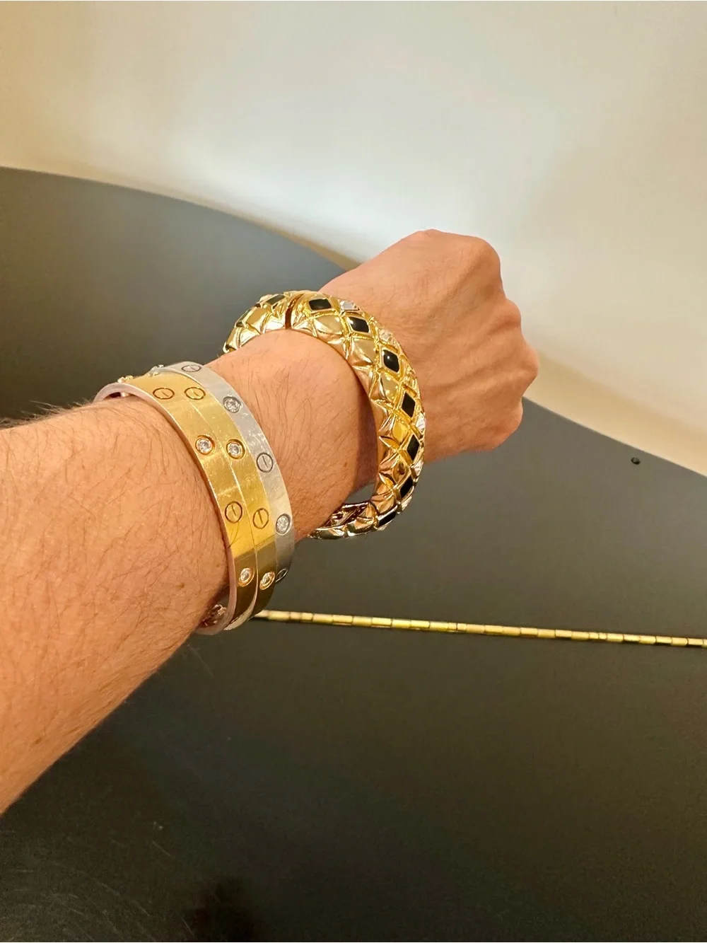 St. John Authentic Runway Vintage Retro Iconic Designer Formal Couture Bracelet